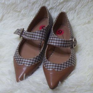 Magro Cardona Anthropologie Ballet flats sz 36 made in Spain U.S. size 6 EUC